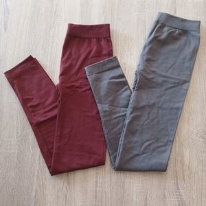 Charlotte Russe Fleece Leggings